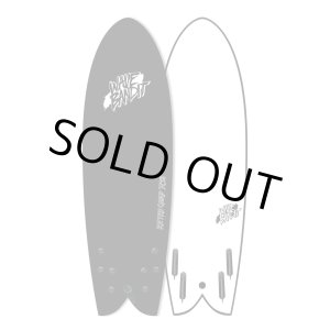 画像: 【20%OFF!! 】“Wave Bandit" Retoro Fish Quad 5'8"