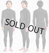 画像: 【40%off】 ADELIO / "Conner2.0"BLACK 3/2mm チェストジップ 　Lサイズ　1着のみ！