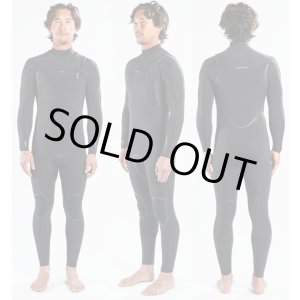 画像: 【40%off】 ADELIO / "Conner2.0"BLACK 3/2mm チェストジップ 　Lサイズ　1着のみ！