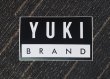 画像1: YUKI BRAND ロゴステッカー (小）