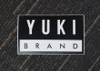 画像1: YUKI BRAND ロゴステッカー (中）