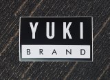 画像: YUKI BRAND ロゴステッカー (中）