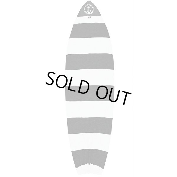 画像1: New! CaptainFin　Hybrid SurfboardSock Cover 6'0　/　BLACK/WHITE