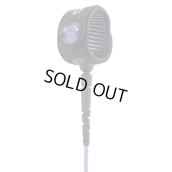 画像4: 【NEW  Color！】 FCS FREEDOM HELIX LEASH 7'0" ALL ROUND / Tranquil Blue/Black