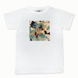 画像: Bali限定Tee Square Camo -Orange Logo