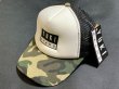 画像2: Bali限定　Camouflage x White x Black MeshCAP  Logo Embroidered