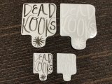 画像: 【再入荷！】 DEADKOOKS/オリジナルステッカー・小 【塩ビタイプ】