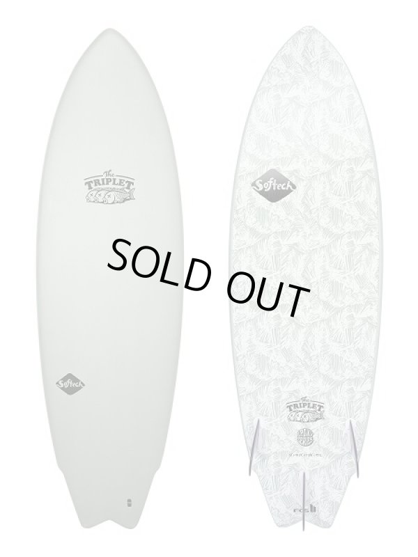 画像1: 【30%OFF 】 "Softech - THE TRIPLET" 5'8   EPOXY SERIES