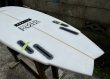 画像2: 【Robbie Rickhard使用】PANDA surfboard 5'8" ツインザー PU フィン付属！