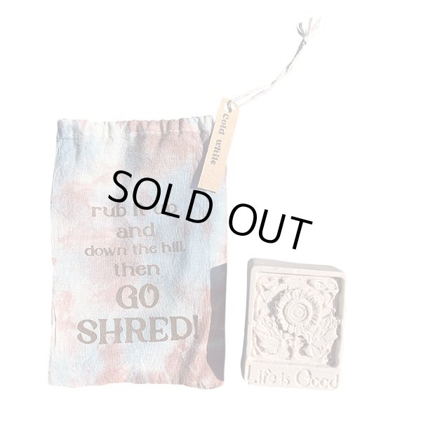 画像1: 【NEW!!】Natural surf wax by Orient with MojaMoja/ Life is good (袋あり）