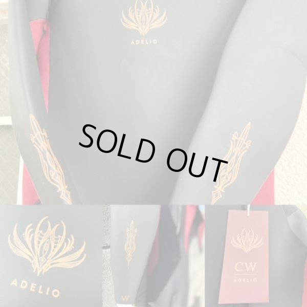 画像5: 【新作が40%off 】 ADELIO / "Chippa Model 2024" 3/2mm Back Zip ラバー&ジャージ ：Mサイズ1着のみ