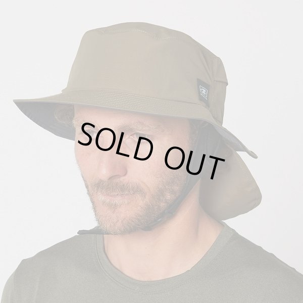 画像2: O&E   INDO STIFF  PEAK SURF  HAT  OLIVE / Lサイズ