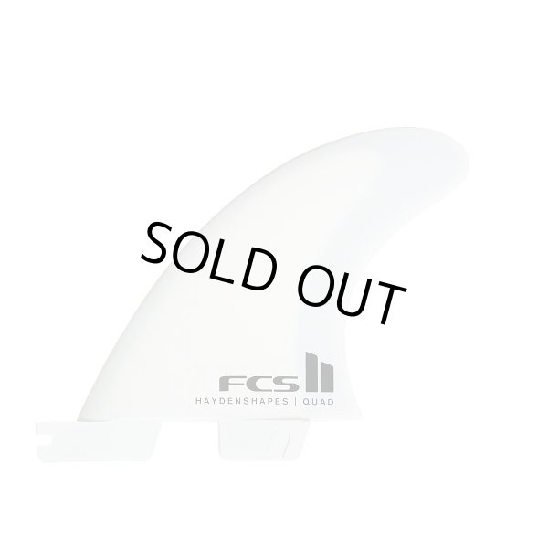 画像2: 【NEW！】FCSII/HS(HAYDEN SHAPES)PC AirCore /Tri Quad/White