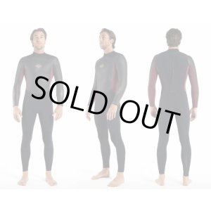 画像: 【新作が40%off 】 ADELIO / "Chippa Model 2024" 3/2mm Back Zip ラバー&ジャージ ：Mサイズ1着のみ