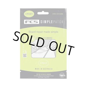 画像: NEW!!/ FCS Simple Patch Repair Patch Large - Epoxy