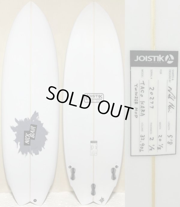 画像1: 【最新ツインザー仕様！】"JOISTIK/Taco Kara Twinzer 5'8" 新品が激安！