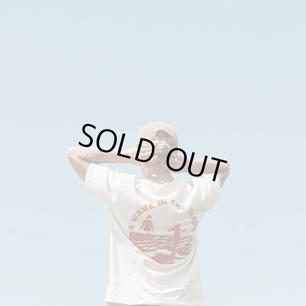 画像1: NEW!! Wave Shade Relaxed Tee　/　ユニセックスデザイン