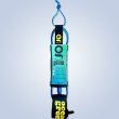 画像1: 【NEW!!】OCEAN GROM / 4' Micro Grom Leash "Fin(ブルー)"