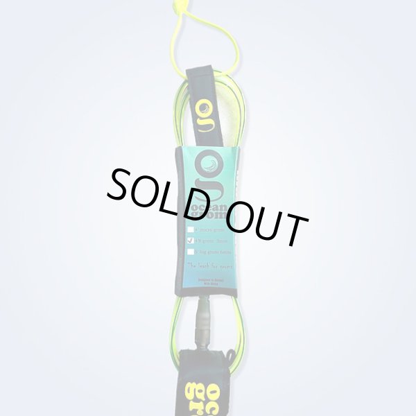 画像2: 【NEW!!】OCEAN GROM / 4'8 Micro Grom Leash "Jo(グリーン)"