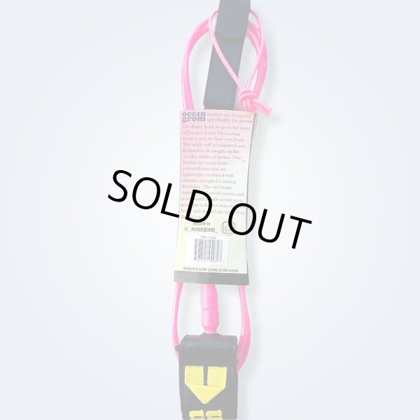 画像4: 【NEW!!】OCEAN GROM / 4'8 Micro Grom Leash "Lucy(ピンク)"