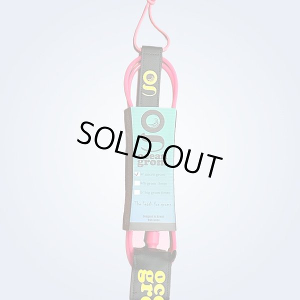 画像2: 【NEW!!】OCEAN GROM / 4' Micro Grom Leash "Lucy(ピンク)"
