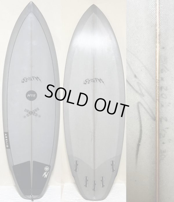 画像1: 【名作モデル！】SYSTM / Burnerモデル 5'6"両面ティント&5フィン美品が激安！