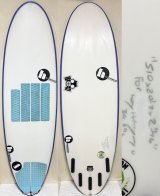 画像: 【ラウンドノーズファンボード】Hammo/TyphoonWasabi2(台風山葵2) 5'10"高浮力 激安！