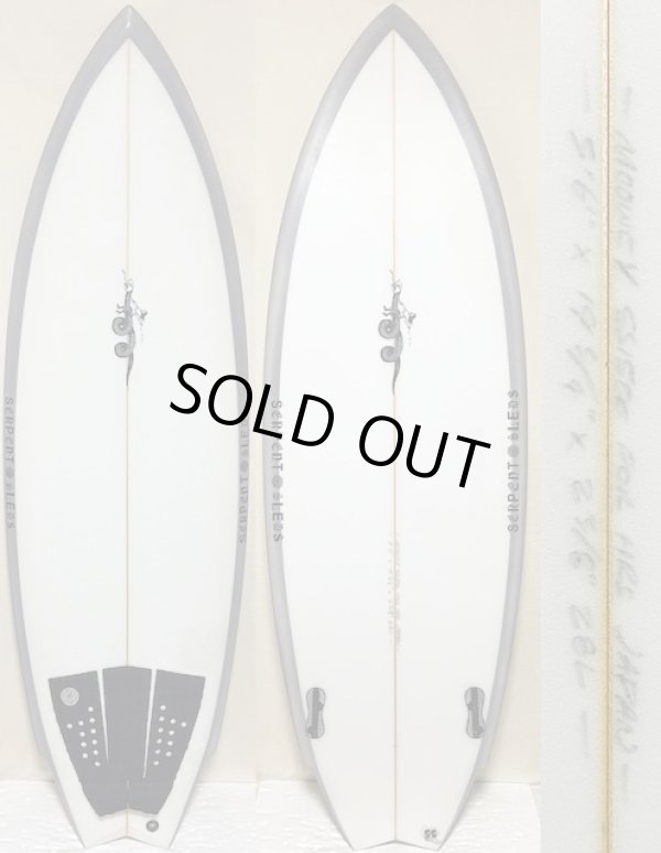 画像1: 【乗りやすいパフォーマンスツイン！】Serpent Sleds / Arachnid 5'6"28L 和光大使用 美品が激安！