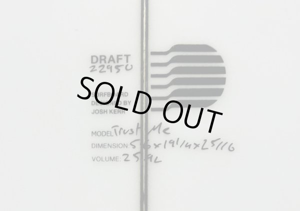 画像2: 【激安！】DRAFT // Trust Me Twin+1 5'6" F-1ブランクス
