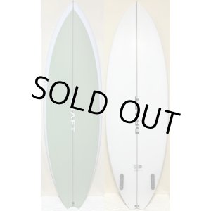 画像: 【超名作】DRAFT // Whatever Twin 5'8" Fomura-1ブランク指定