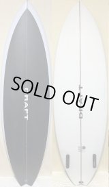 画像: 【超名作】DRAFT // Whatever Twin 5'7" Fomura-1ブランク指定