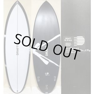 画像: 【最新モデル】DRAFT // New Round Menace 5'10" Fomura-1ブランク指定
