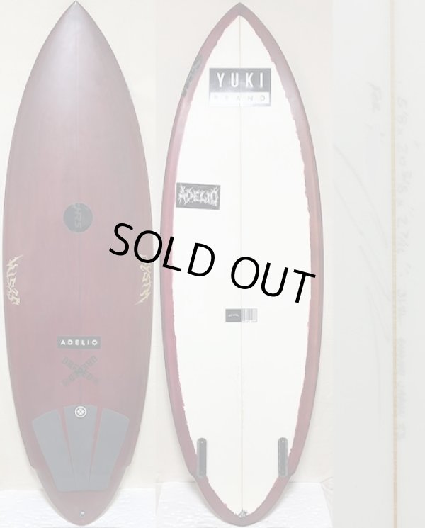 画像1: 【浮力たっぷりツインピン！】SYSTM / "BURNER2" EPS 5'8" ワインティント 激安！