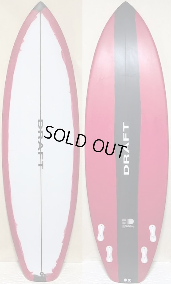 画像1: 【ジョシュカー本人用】DRAFT // "OVERDRIVE2テストボード" QUAD 5'6" F-1ブランクス