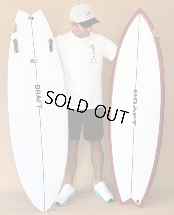 画像3: 【ジョシュカー本人用】DRAFT // "OVERDRIVE2テストボード" QUAD 5'6" F-1ブランクス