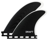 画像: 【NEW!!】 DRAFT // QUAD FIN BLACK/WHITE
