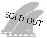 画像: 【NEW!!】 DRAFT // QUAD FIN BLACK/WHITE