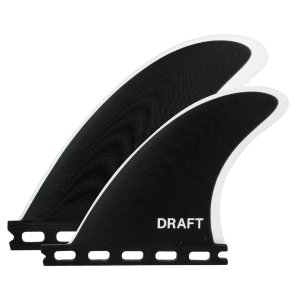 画像: 【NEW!!】 DRAFT // QUAD FIN BLACK/WHITE
