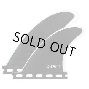 画像: 【NEW!!】 DRAFT // QUAD FIN BLACK/WHITE