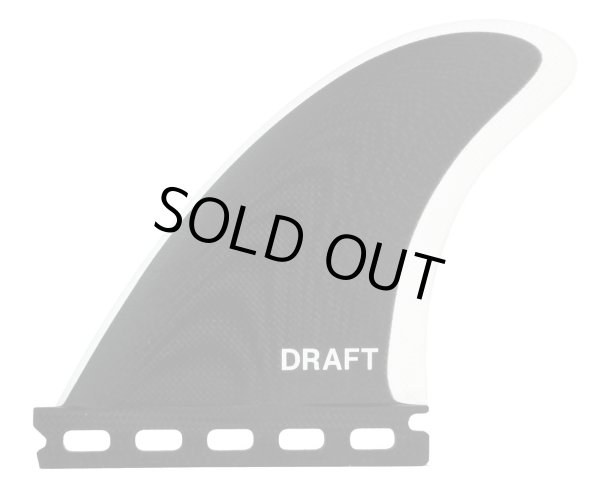 画像2: 【NEW!!】 DRAFT // QUAD FIN BLACK/WHITE