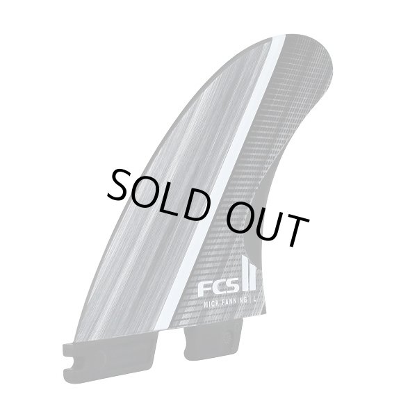 画像2:  FCSII  Mick Fanning Glass Fibre Fusion Tri  Size"L" /smoke/white