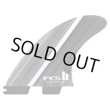 画像:  FCSII  Mick Fanning Glass Fibre Fusion Tri  Size"L" /smoke/white