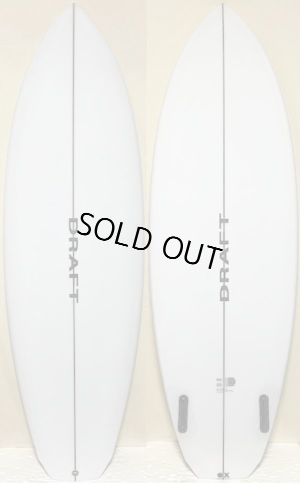 画像1: 【人気モデル】DRAFT //  Menace Twin 5'6" Fomura-1ブランク指定