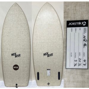 画像: 【激安!】"JOISTIK/どんぐりツイン 4'8" EPS / FLAX テストボード美品!