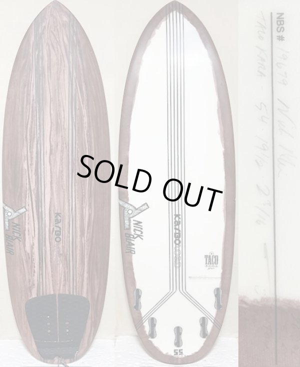 画像1: 【小波アクション最強！】”JOISTIK/Taco Kara 5'4" カーボロード ティント入が激安！