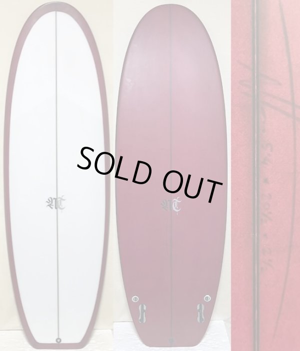 画像1: 【グッドサイズ】NT //  Twinzer Simmons 5'4" Fomura-1ブランク ティントボラン 美品