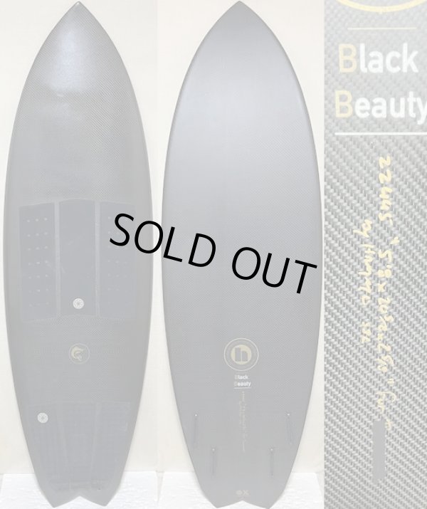 画像1: 【超名作！貴重なフルカーボン！】 Hammo / SAILFISH Black Beauty 5'8" 中古美品