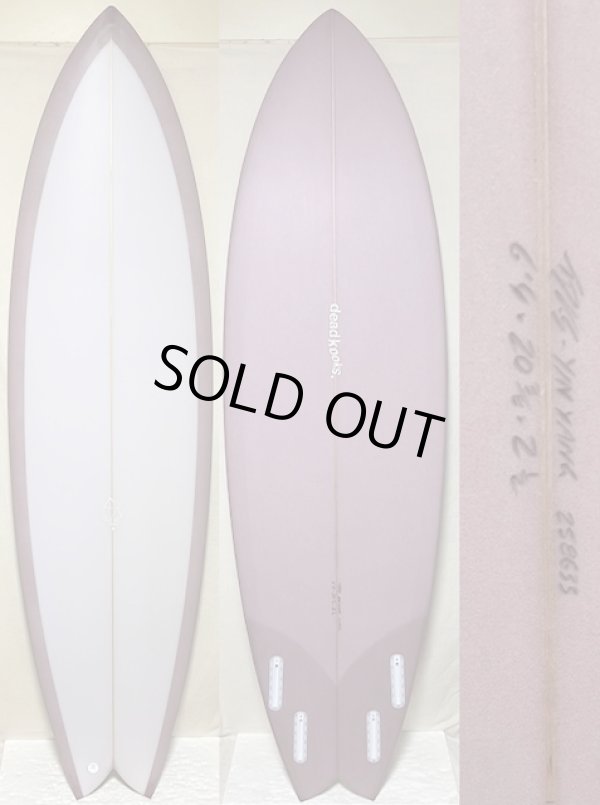 画像1: 特別セール！DEADKOOKS / Yin Yang 6'4" クアッドフィッシュ フルティントby Madhouse