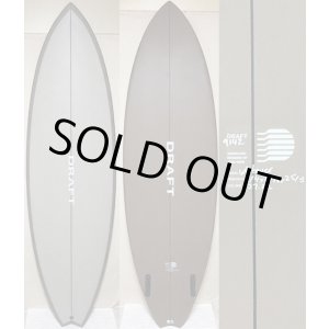 画像: 【超名作】DRAFT // Whatever Twin 6'4" Fomura-1ブランク指定 激安!