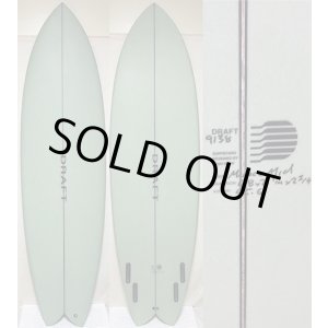 画像: 【最新クアッドミッドフィッシュ】DRAFT // Menace Mid 6'8" Fomura-1ブランク 超浮力!